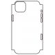 Hydrogel - zadná ochranná fólia - iPhone 14 Plus, typ výrezu 5