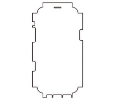 Hydrogel - ochranná fólia - iPhone 14 Plus, typ výrezu 4