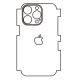 Hydrogel - zadná ochranná fólia - iPhone 14 Pro, typ výrezu 9