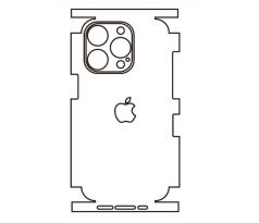 Hydrogel - zadná ochranná fólia - iPhone 14 Pro, typ výrezu 12