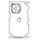 Hydrogel - zadná ochranná fólia - iPhone 14 Pro, typ výrezu 12