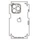 Hydrogel - matná zadná ochranná fólia - iPhone 14 Pro, typ výrezu 5