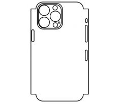 Hydrogel - zadná ochranná fólia - iPhone 14 Pro Max, typ výrezu 5