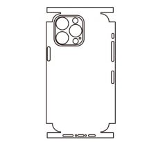 Hydrogel - zadná ochranná fólia - iPhone 14 Pro Max, typ výrezu 7