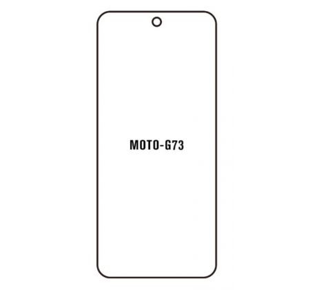 Hydrogel - ochranná fólia - Motorola Moto G73 (case friendly) 