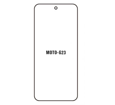 Hydrogel - ochranná fólia - Motorola Moto G23 (case friendly)  
