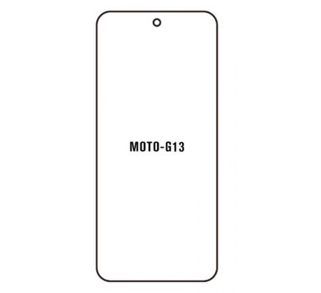 Hydrogel - ochranná fólia - Motorola Moto G13 (case friendly)  
