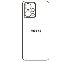 Hydrogel - matná zadná ochranná fólia - Xiaomi Poco X5 5G 
