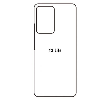 Hydrogel - matná zadná ochranná fólia - Xiaomi 13 Lite 