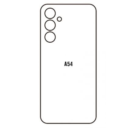 Hydrogel - zadná ochranná fólia - Samsung Galaxy A54