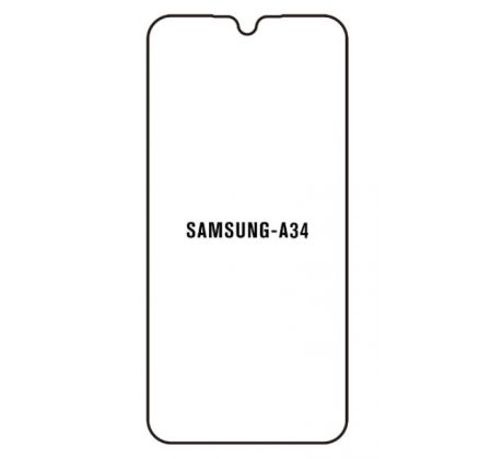 Hydrogel - matná ochranná fólia - Samsung Galaxy A34