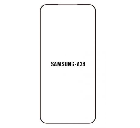 Hydrogel - ochranná fólia - Samsung Galaxy A34