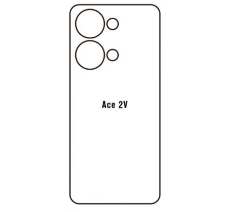 Hydrogel - matná zadná ochranná fólia - OnePlus Ace 2V