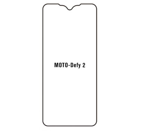 Hydrogel - matná ochranná fólia - Motorola Defy 2