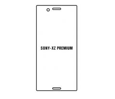 UV Hydrogel s UV lampou - ochranná fólia - Sony Xperia XZ Premium 