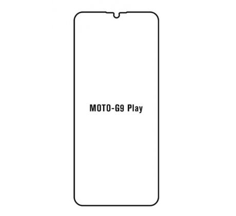 UV Hydrogel s UV lampou - ochranná fólia - Motorola Moto G9 Play
