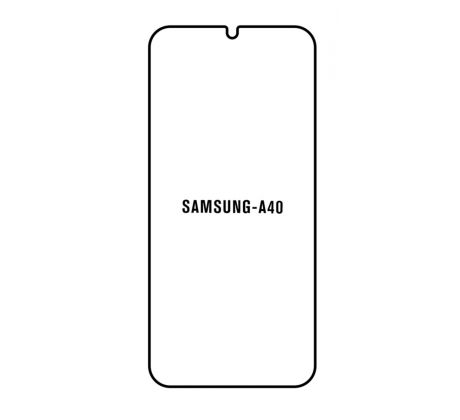 UV Hydrogel s UV lampou - ochranná fólia - Samsung Galaxy A40  