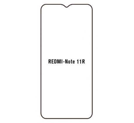 UV Hydrogel s UV lampou - ochranná fólia - Xiaomi Redmi Note 11R 