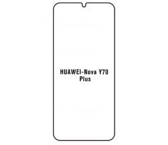 UV Hydrogel s UV lampou - ochranná fólia - Huawei Nova Y70 Plus