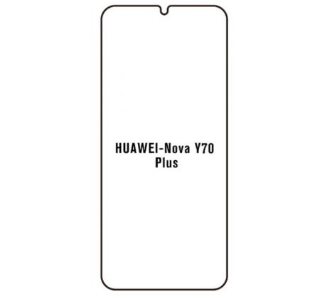 UV Hydrogel s UV lampou - ochranná fólia - Huawei Nova Y70 Plus