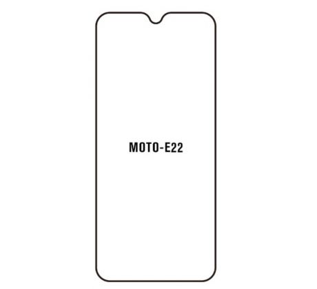 UV Hydrogel s UV lampou - ochranná fólia - Motorola Moto E22/E22i 