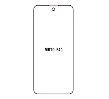 UV Hydrogel s UV lampou - ochranná fólia - Motorola Moto E40 