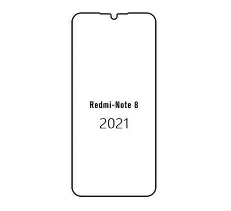 UV Hydrogel s UV lampou - ochranná fólia - Xiaomi Redmi Note 8 2021 