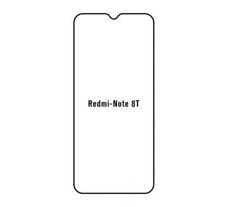 UV Hydrogel s UV lampou - ochranná fólia - Xiaomi Redmi Note 8T 