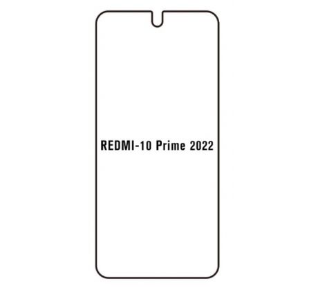 UV Hydrogel s UV lampou - ochranná fólia - Xiaomi Redmi 10 Prime 2022 