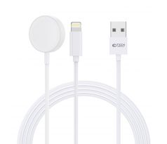 KÁBEL TECH-PROTECT ULTRABOOST 2IN1 MAGNETIC CHARGING CABLE & LIGHTNING 150CM APPLE WATCH WHITE