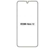 Hydrogel - matná ochranná fólia - Xiaomi Redmi Note 12 4G