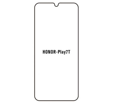 Hydrogel - matná ochranná fólia - Huawei Honor Play 7T