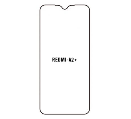 UV Hydrogel s UV lampou - ochranná fólia - Xiaomi Redmi A2+ (A2 Plus)