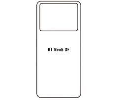 Hydrogel - matná zadná ochranná fólia - Realme GT Neo 5 SE