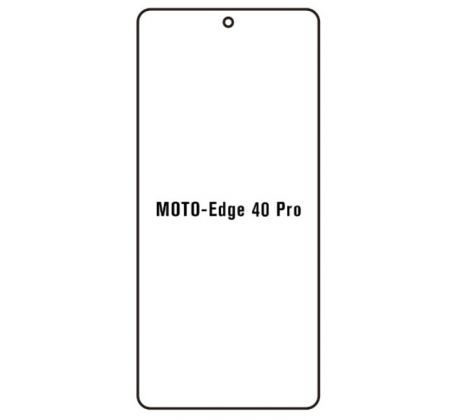 Hydrogel - matná ochranná fólia - Motorola Edge 40 Pro