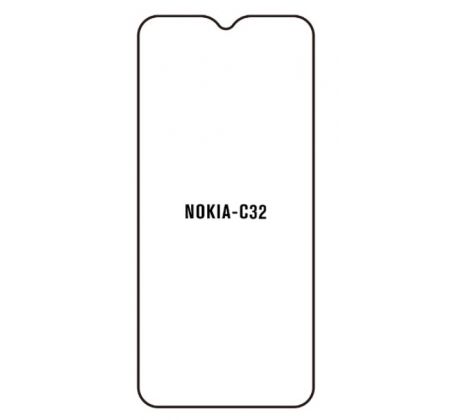 Hydrogel - ochranná fólia - Nokia C32