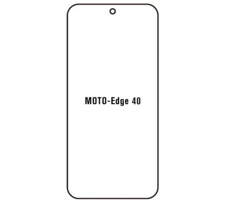 Hydrogel - Privacy Anti-Spy ochranná fólia - Motorola Edge 40 
