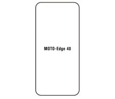 Hydrogel - ochranná fólia - Motorola Edge 40 