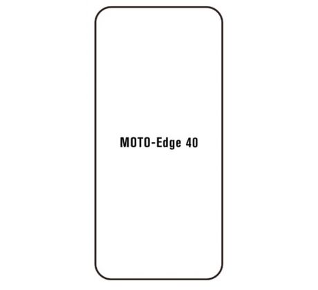 Hydrogel - ochranná fólia - Motorola Edge 40 