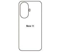 Hydrogel - matná zadná ochranná fólia - Huawei Nova 11 