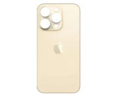 Apple iPhone 14 Pro Max - Sklo zadného housingu so zväčšeným otvorom na kameru - Gold 