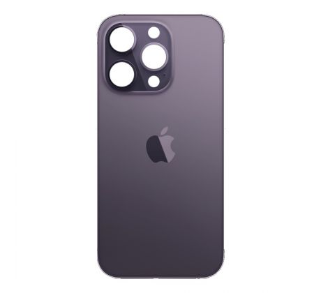 Apple iPhone 14 Pro Max - Sklo zadného housingu so zväčšeným otvorom na kameru - Deep Purple 