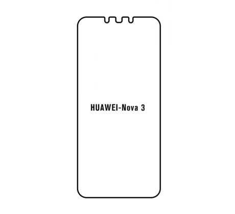 Hydrogel - ochranná fólia - Huawei Nova 3 (case friendly)