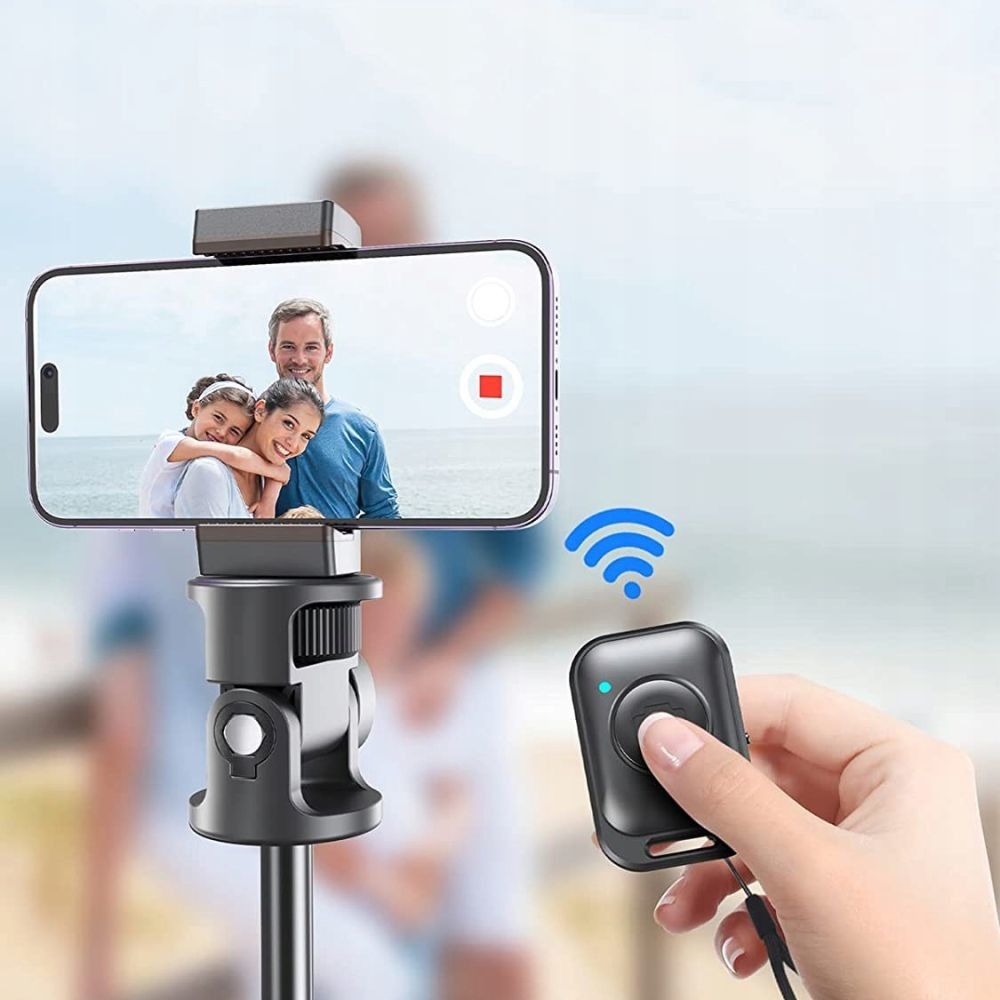 Tech-Protect Selfie Stick Tripod Trådlös Svart