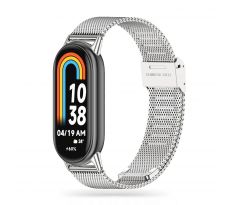 REMIENOK TECH-PROTECT MILANESEBAND XIAOMI SMART BAND 8 / 8 NFC SILVER