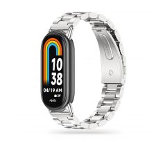 REMIENOK TECH-PROTECT STAINLESS XIAOMI SMART BAND 8 / 8 NFC SILVER