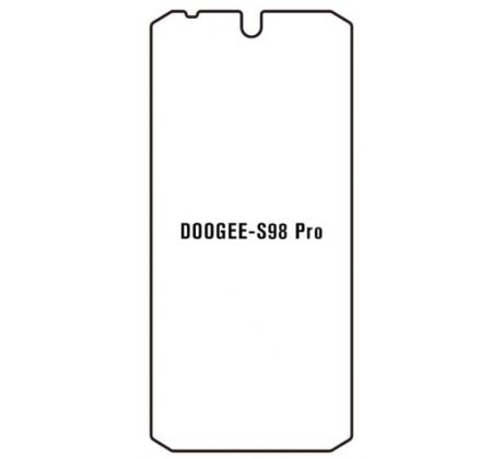 Hydrogel - ochranná fólia - Doogee S98 Pro