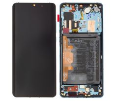 OLED displej + dotykové sklo Huawei P30 Pro Black (Service Pack)