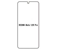 Hydrogel - matná ochranná fólia - Xiaomi Redmi Note 12R Pro