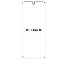 Hydrogel - matná ochranná fólia - Motorola Razr 40